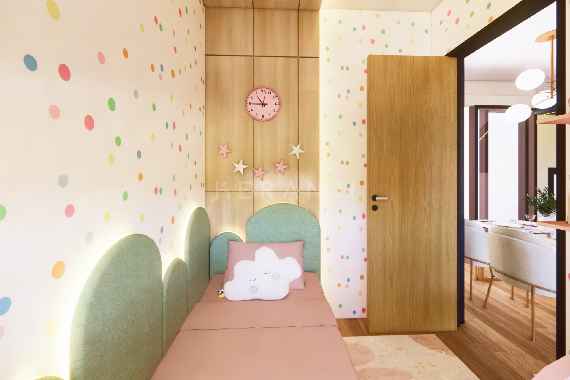 Metland Cibitung Tipe 51 Kids Bedroom